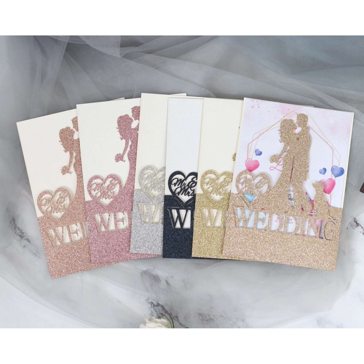 Laser Cut Wedding Invitation Card Wedding Invitation Customization